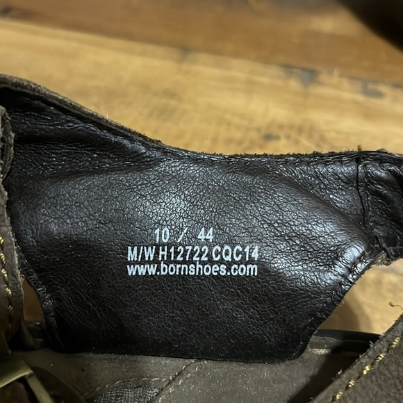 Born men leather sandal, size 10 main image 5